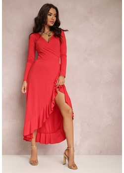 Czerwona Sukienka Mynialle ze sklepu Renee odzież w kategorii Sukienki - zdjęcie 157059766
