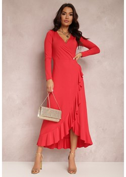 Czerwona Sukienka Mynialle ze sklepu Renee odzież w kategorii Sukienki - zdjęcie 157059767