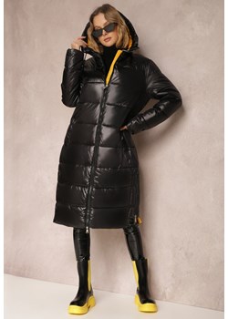 Czarno-Żółta Kurtka Cilitheme ze sklepu Renee odzież w kategorii Kurtki damskie - zdjęcie 157059906