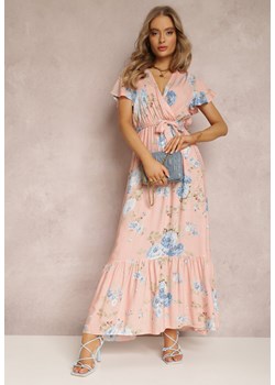 Jasnoróżowa Sukienka Iphene ze sklepu Renee odzież w kategorii Sukienki - zdjęcie 157061016