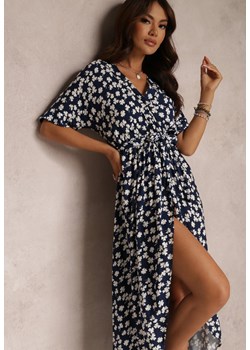 Granatowa Sukienka Euphice ze sklepu Renee odzież w kategorii Sukienki - zdjęcie 157061086