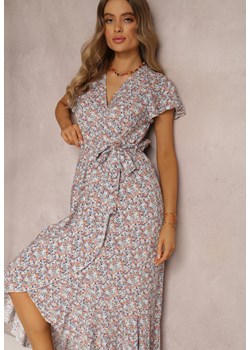 Niebieska Sukienka Hekania ze sklepu Renee odzież w kategorii Sukienki - zdjęcie 157061116