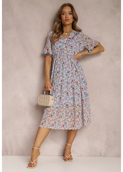 Jasnoniebieska Sukienka Fry ze sklepu Renee odzież w kategorii Sukienki - zdjęcie 157061158