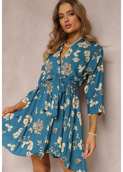 Niebieska Sukienka Thaleira ze sklepu Renee odzież w kategorii Sukienki - zdjęcie 157061598