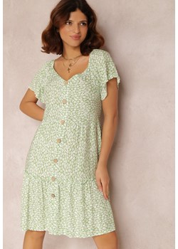Zielona Sukienka Evosa ze sklepu Renee odzież w kategorii Sukienki - zdjęcie 157061618