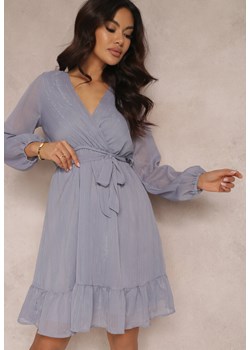 Niebieska Sukienka Iphina ze sklepu Renee odzież w kategorii Sukienki - zdjęcie 157061735