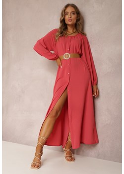 Czerwona Sukienka Palane ze sklepu Renee odzież w kategorii Sukienki - zdjęcie 157062145