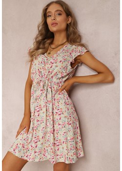 Miętowa Sukienka Aeronice ze sklepu Renee odzież w kategorii Sukienki - zdjęcie 157062155