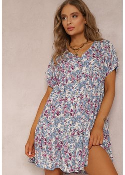 Niebieska Sukienka Telephyse ze sklepu Renee odzież w kategorii Sukienki - zdjęcie 157062185