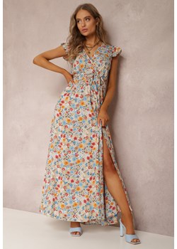 Beżowa Sukienka Artarpia ze sklepu Renee odzież w kategorii Sukienki - zdjęcie 157062219