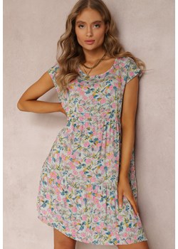 Miętowa Sukienka Theophamia ze sklepu Renee odzież w kategorii Sukienki - zdjęcie 157062229