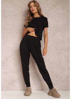 Czarne Spodnie Phenanie ze sklepu Renee odzież w kategorii Spodnie damskie - zdjęcie 157062375
