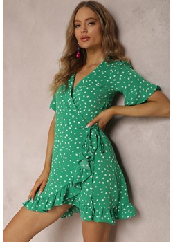 Zielona Sukienka Thaelice ze sklepu Renee odzież w kategorii Sukienki - zdjęcie 157062459
