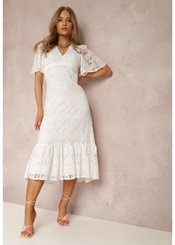 Biała Sukienka Corelaia ze sklepu Renee odzież w kategorii Sukienki - zdjęcie 157062579