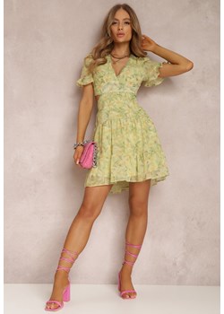 Zielona Sukienka Cythiala ze sklepu Renee odzież w kategorii Sukienki - zdjęcie 157062629
