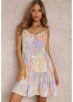Fioletowa Sukienka Kephithoe ze sklepu Renee odzież w kategorii Sukienki - zdjęcie 157062659