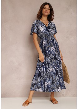 Niebieska Sukienka Amarhiore ze sklepu Renee odzież w kategorii Sukienki - zdjęcie 157063028