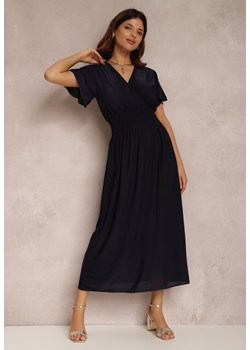 Granatowa Sukienka Feodoire ze sklepu Renee odzież w kategorii Sukienki - zdjęcie 157063058