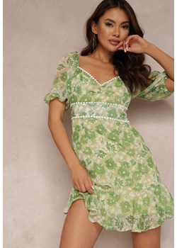 Zielona Sukienka Thessaera ze sklepu Renee odzież w kategorii Sukienki - zdjęcie 157063348