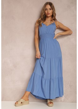 Niebieska Sukienka Egithoe ze sklepu Renee odzież w kategorii Sukienki - zdjęcie 157063906