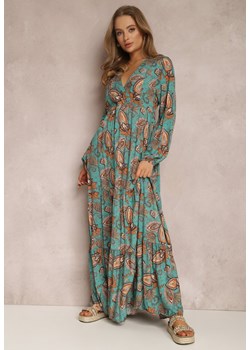 Niebieska Sukienka Demestra ze sklepu Renee odzież w kategorii Sukienki - zdjęcie 157064557