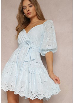 Niebieska Sukienka Echopeia ze sklepu Renee odzież w kategorii Sukienki - zdjęcie 157064726