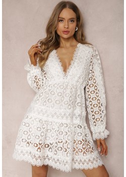 Biała Sukienka Rhodaera ze sklepu Renee odzież w kategorii Sukienki - zdjęcie 157064816