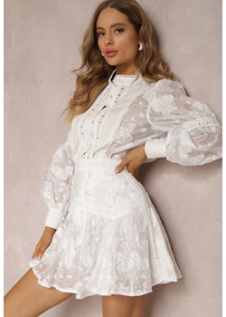 Biały 2-Częściowy Komplet Oreithora ze sklepu Renee odzież w kategorii Komplety i garnitury damskie - zdjęcie 157064836