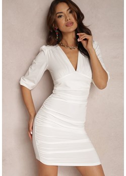 Biała Sukienka Theophosa ze sklepu Renee odzież w kategorii Sukienki - zdjęcie 157065315
