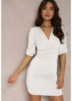 Biała Sukienka Nemynome ze sklepu Renee odzież w kategorii Sukienki - zdjęcie 157065395