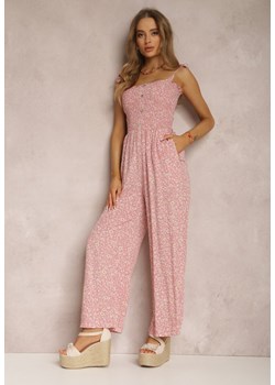 Różowy Kombinezon Naesolea ze sklepu Renee odzież w kategorii Kombinezony damskie - zdjęcie 157065755