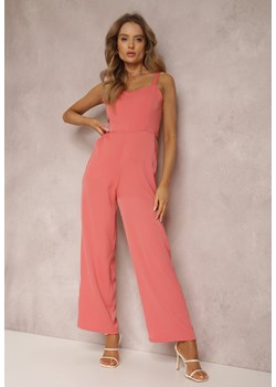 Różowy Kombinezon Delope ze sklepu Renee odzież w kategorii Kombinezony damskie - zdjęcie 157065835