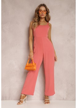 Różowy Kombinezon Delope ze sklepu Renee odzież w kategorii Kombinezony damskie - zdjęcie 157065836