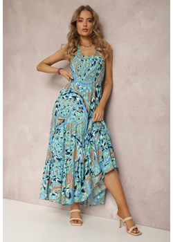 Niebieska Sukienka Semessa ze sklepu Renee odzież w kategorii Sukienki - zdjęcie 157066866