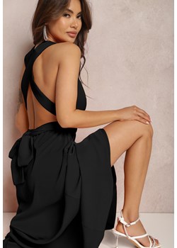 Czarna Sukienka Barbamna ze sklepu Renee odzież w kategorii Sukienki - zdjęcie 157067216