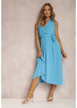 Niebieska Sukienka Nikora ze sklepu Renee odzież w kategorii Sukienki - zdjęcie 157067267