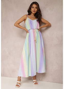 Fioletowa Sukienka Thalanassa ze sklepu Renee odzież w kategorii Sukienki - zdjęcie 157067397