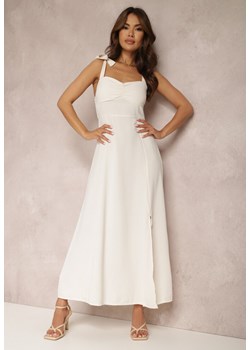 Jasnobeżowa Sukienka Argomeda ze sklepu Renee odzież w kategorii Sukienki - zdjęcie 157067417