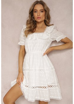 Biała Sukienka Calleina ze sklepu Renee odzież w kategorii Sukienki - zdjęcie 157067577