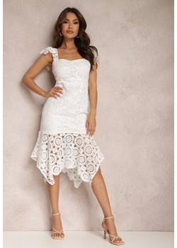 Biała Sukienka Andramia ze sklepu Renee odzież w kategorii Sukienki - zdjęcie 157067708