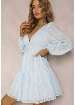 Niebieska Sukienka Arierith ze sklepu Renee odzież w kategorii Sukienki - zdjęcie 157067758