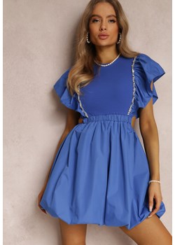 Granatowa Sukienka Naeseris ze sklepu Renee odzież w kategorii Sukienki - zdjęcie 157068208