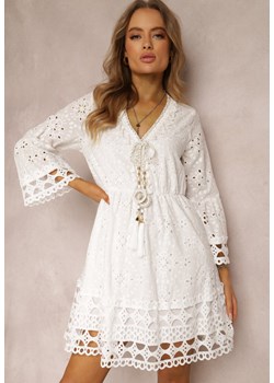 Biała Sukienka Ianthinca ze sklepu Renee odzież w kategorii Sukienki - zdjęcie 157068226