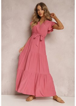 Ciemnoróżowa Sukienka Tantysus ze sklepu Renee odzież w kategorii Sukienki - zdjęcie 157068387