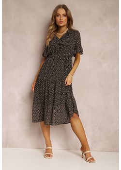 Czarna Sukienka Koe ze sklepu Renee odzież w kategorii Sukienki - zdjęcie 157068427