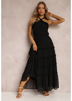 Czarna Sukienka Dorope ze sklepu Renee odzież w kategorii Sukienki - zdjęcie 157068657