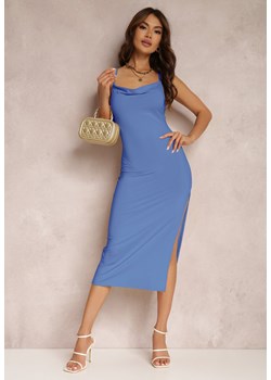 Niebieska Sukienka Perenope ze sklepu Renee odzież w kategorii Sukienki - zdjęcie 157068935