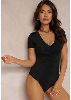 Czarne Body Agariolea ze sklepu Renee odzież w kategorii Bluzki damskie - zdjęcie 157068977