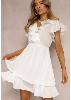 Biała Sukienka Canolea ze sklepu Renee odzież w kategorii Sukienki - zdjęcie 157069256