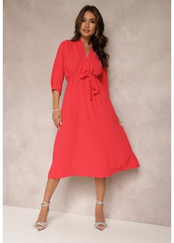 Czerwona Sukienka Canopis ze sklepu Renee odzież w kategorii Sukienki - zdjęcie 157069876